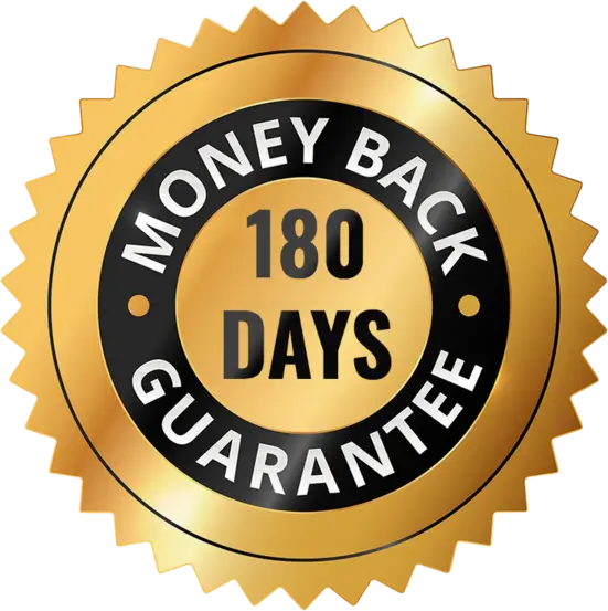 Nervecept 60-day money-back guarantee seal